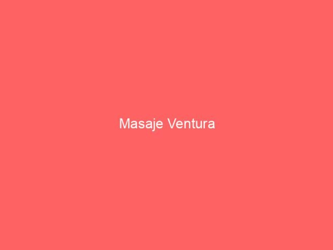 Masaje Ventura
