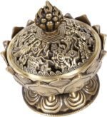 🕉️ Quemador de Incienso Vintage en Forma de Loto para Aromaterapia - Imagen 7