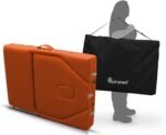 🛏️ Camilla de Masaje Plegable Quirumed Pro, 186x66 cm, Naranja, 2 cuerpos. - Imagen 6