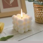 🕯️ Vela de Burbuja Sostenible de Cera de Soja - Set de 2 Aromáticas - Imagen 2