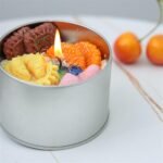 🕯️ Vela de Aromaterapia y Decoración del Hogar en Lata de Durian - Imagen 3