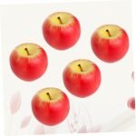 🎄 Vela Navideña de Frutas - 5 Piezas de Cera - Imagen 8