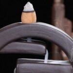 🕯️ Soporte cuadrado de cerámica con 20 conos de incienso - Imagen 6