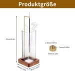 🕯️ Soporte colgante para incienso con cristal extraíble - Imagen 3
