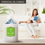 🕯️ Vela Perfumada Manzana Verde - Aromaterapia para Hogar y Regalos - Imagen 5