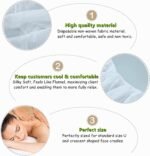🛏️ Fundas desechables transpirables para reposacabezas facial - 50 unidades - Imagen 4