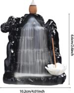 🕯️ Quemador de Incienso Reflujo Artesanal para Aromaterapia y Decoración - Imagen 2