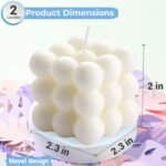 🕯️ Vela de Burbuja Sostenible de Cera de Soja - Set de 2 Aromáticas - Imagen 4