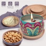 🕯️ Velas Aromáticas Decorativas de Soja - 4 PCS para Aromaterapia y Regalos - Imagen 2