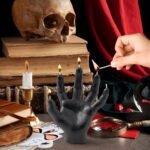 🕯️ Velas de Halloween: Aromaterapia de pino en cera de soja - Imagen 4