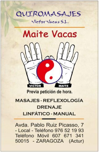 Quiromasajes Victor Vacas S.L (Maite Vacas)