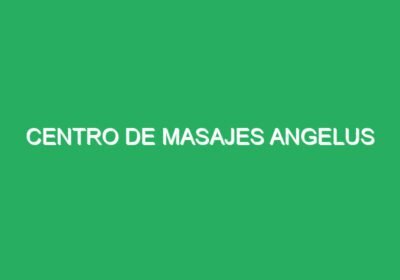 Centro De Masajes Angelus