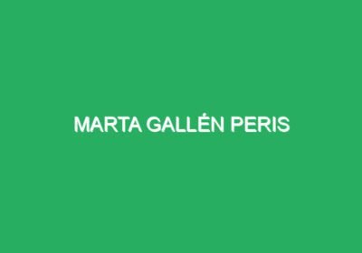 Marta Gallén Peris