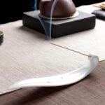 🕯️ Quemador de incienso en forma de hoja para meditación y decoración. - Imagen 7