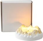 🕯️ Vela decorativa aromática en forma de montaña con fragancia de jazmín y madera de rosa - Imagen 3