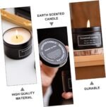 🕯️ Vela Perfumada de Soja Amosfun - Aromaterapia Negra - Imagen 7