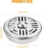 🦟 Soporte de Metal para Bobinas de Incienso Antimosquitos - 2 Piezas - Imagen 2