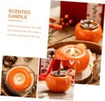 🕯️ Velas aromáticas de lavanda y caqui para decoración de fiestas - Imagen 7