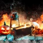 💀 Vela de calavera de cera de soja para Halloween - Imagen 7