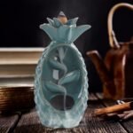 🌿 Quemador de Incienso en Forma de Piña Cerámica - Imagen 3