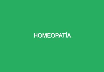 Homeopatía