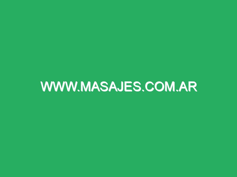 www masajes com ar 54655 Masajes en Buenos Aires Palermo