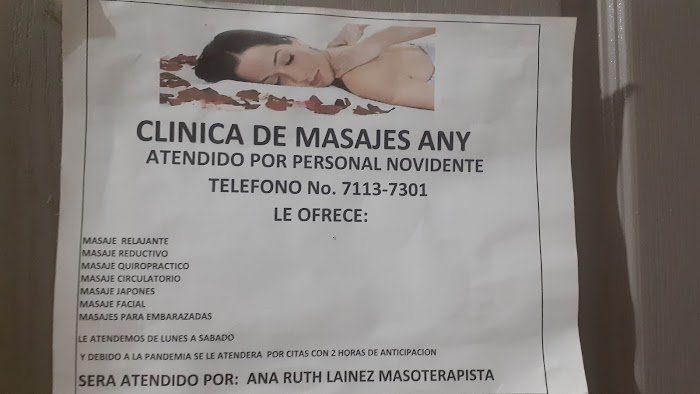 Clínica de Masajes Any