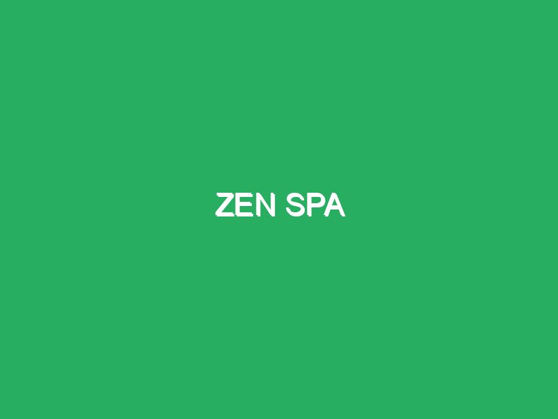 zen spa 84695 masajes descontracturantes musculares personalizados