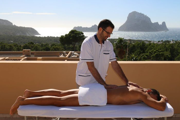 Masajistas en Dalt Vila (Ibiza)