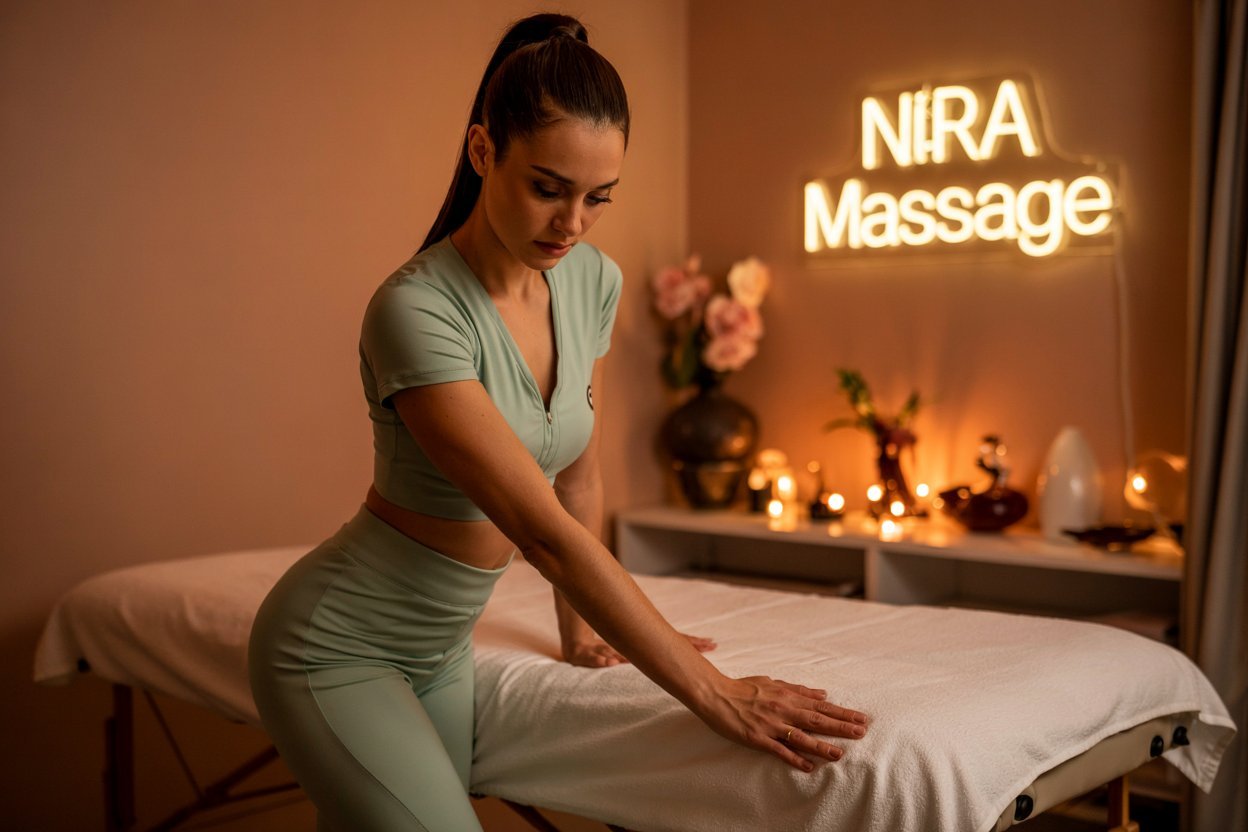 nira massage masajes en spa con música relajante